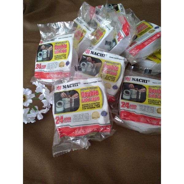 

isolasi double tape 1 inch nachi tape