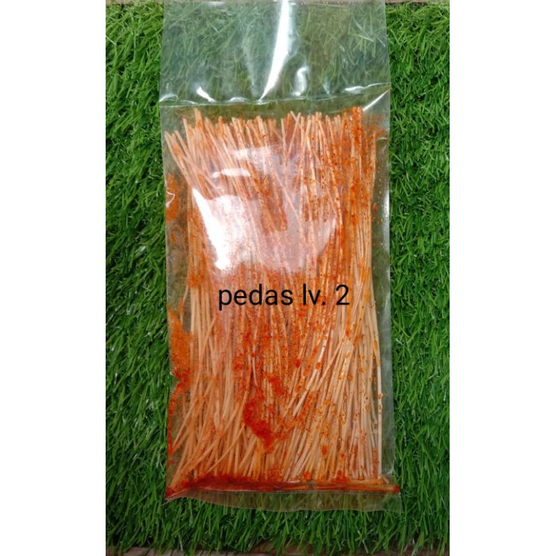 

mbo'ya snack mie lidi pedas level 2 65gr