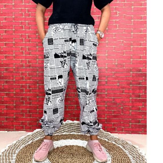 SuperBrand|R-1285||CARDIGAN OUTER SETELAN WAKA MOTIF KORAN BAJU OUTER KORAN CELANA KORAN SETELAN KOR