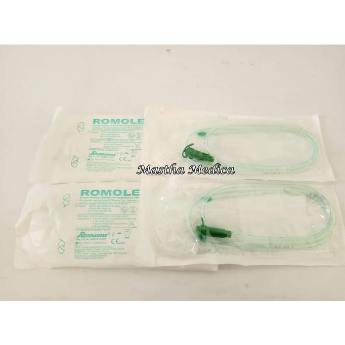 Selang Makan NGT Feeding Tube Romolene Dewasa Romsons 14 FR Satuan