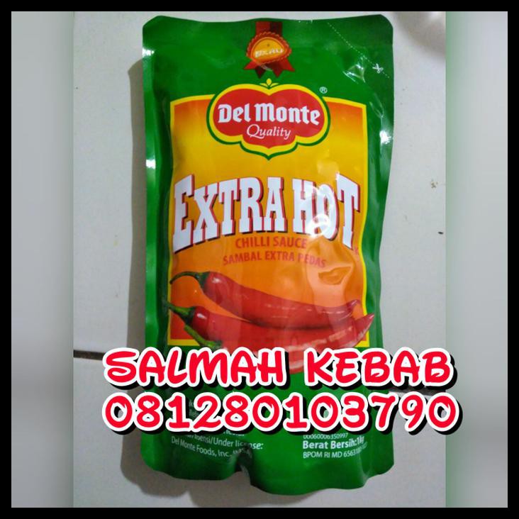

HOT SALE KHUSUS GOJEK-SAOS SAMBAL EXTRAHOT DELMONTE 1KG terjamin
