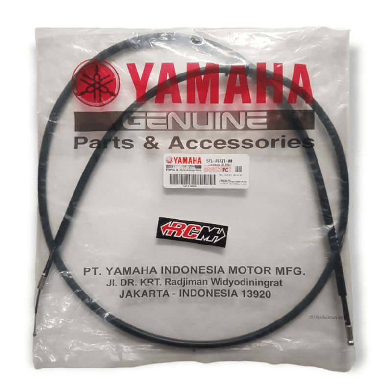 5TL-F6331-00 CABLE KABEL TALI CHOKE CUK STARTER MIO OLD LAMA SPORTY ORI ORIGINAL YAMAHA YGP ASLI