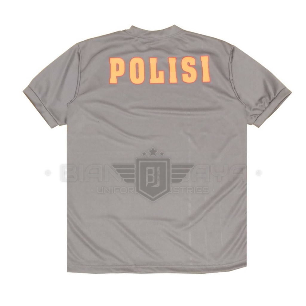 ALW- Polisi Kaos Polri Kerah Pendek Kaos Dinas polisi Dalaman polisi Kaos Dryfit polisi Indonesia