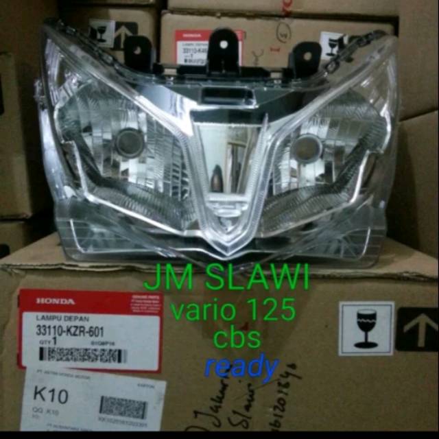 Reflektor atau lampu depan vario 125 cbs atau non led asli honda