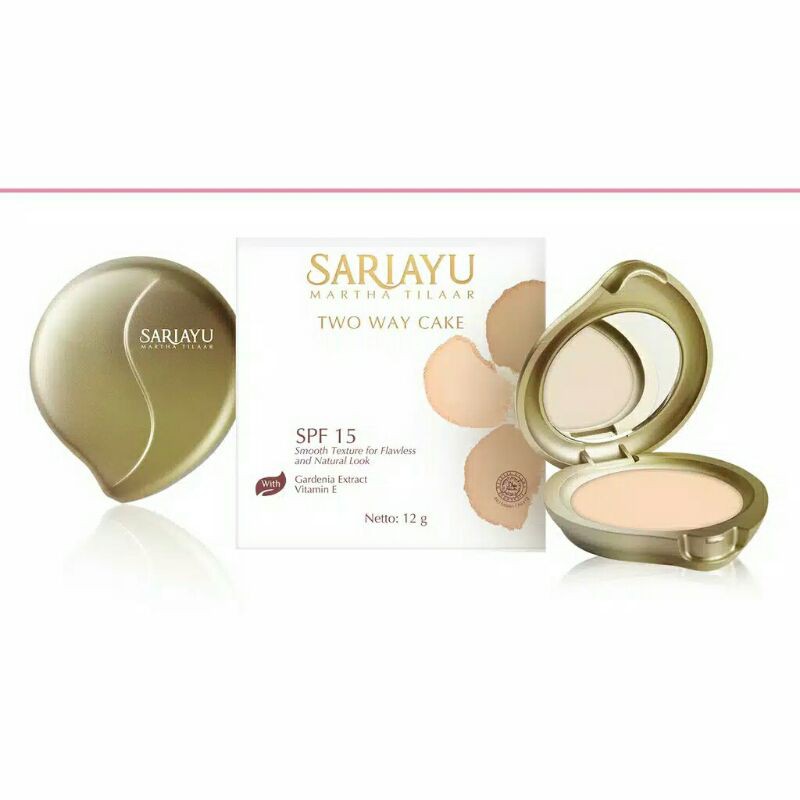 Sariayu Two Way Cake Gold Series Expired 2027