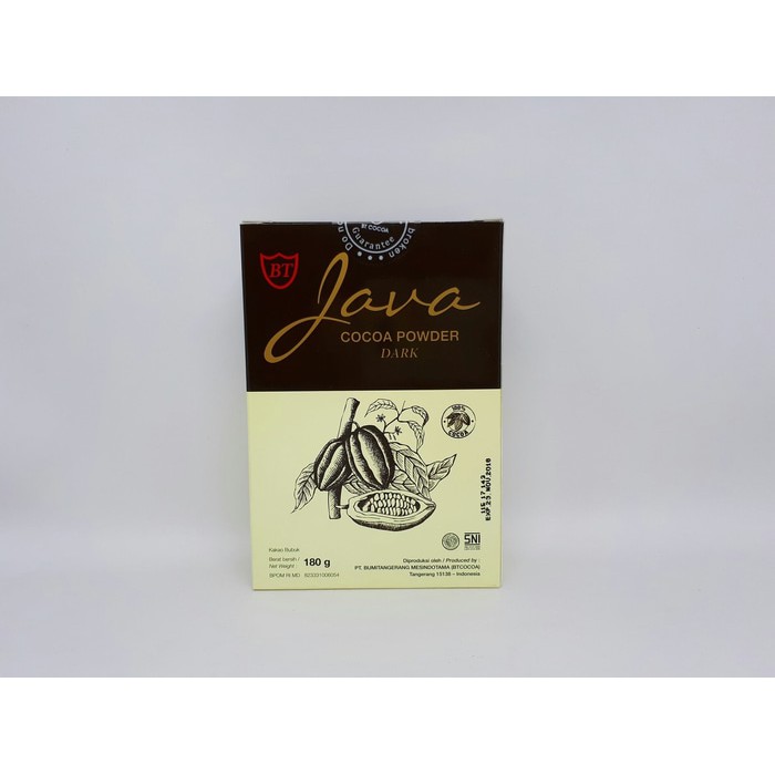 

TERLARIS JAVA COCOA DARK POWDER PREMIUM KAKAO BUBUK KETO FRIENDLY 180 GR !