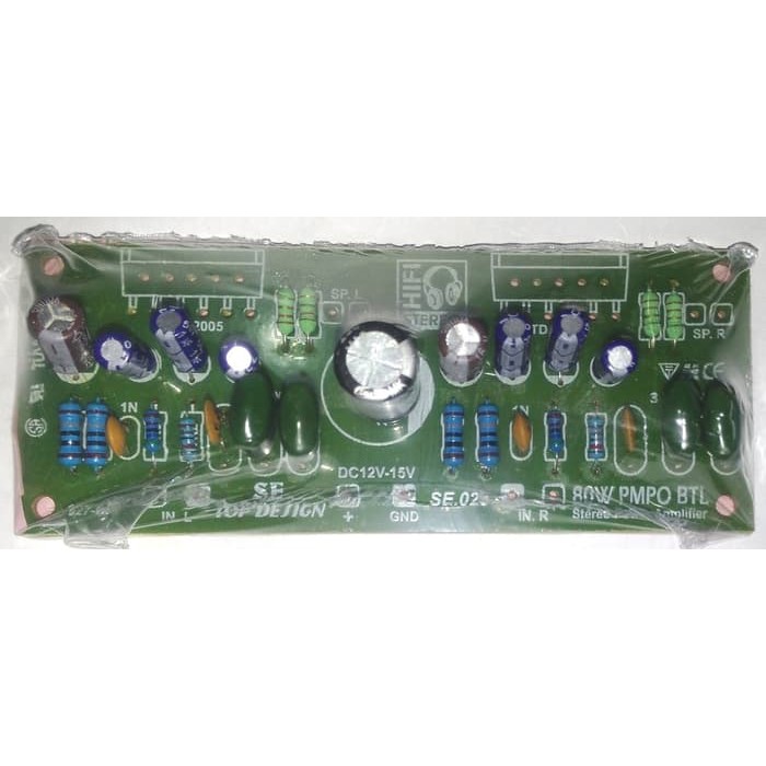 KIT Module Amplifier TDA2004-2005 80W PMPO BTL Power [Tanpa IC ]
