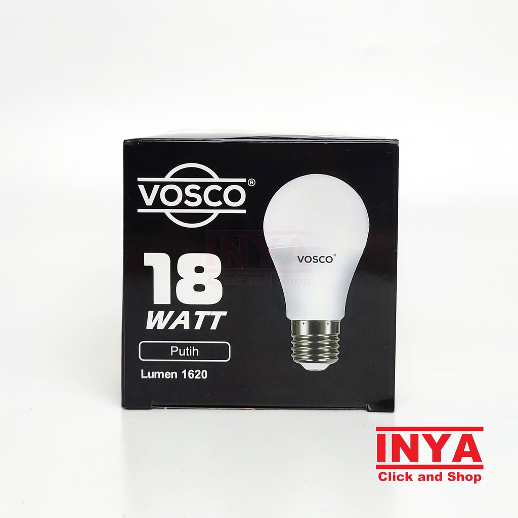 BOHLAM LED VOSCO PUTIH DAYLIGHT 18W - Lampu Bulb