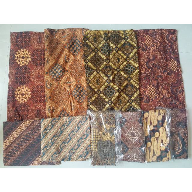 Kain batik lawasan etnik tradisional jahit baju
