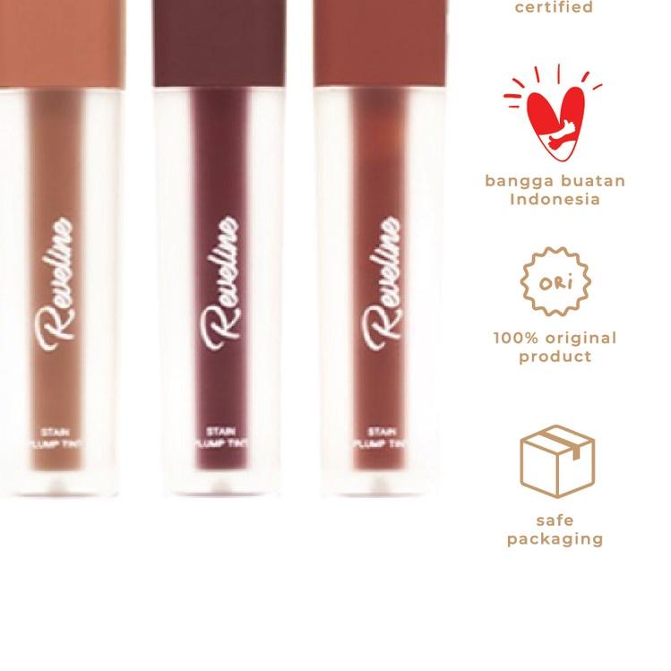 ♬ REVELINE Stain Plump Tint Friendly // Humble // Shy // Rebel (3.5ml) ™