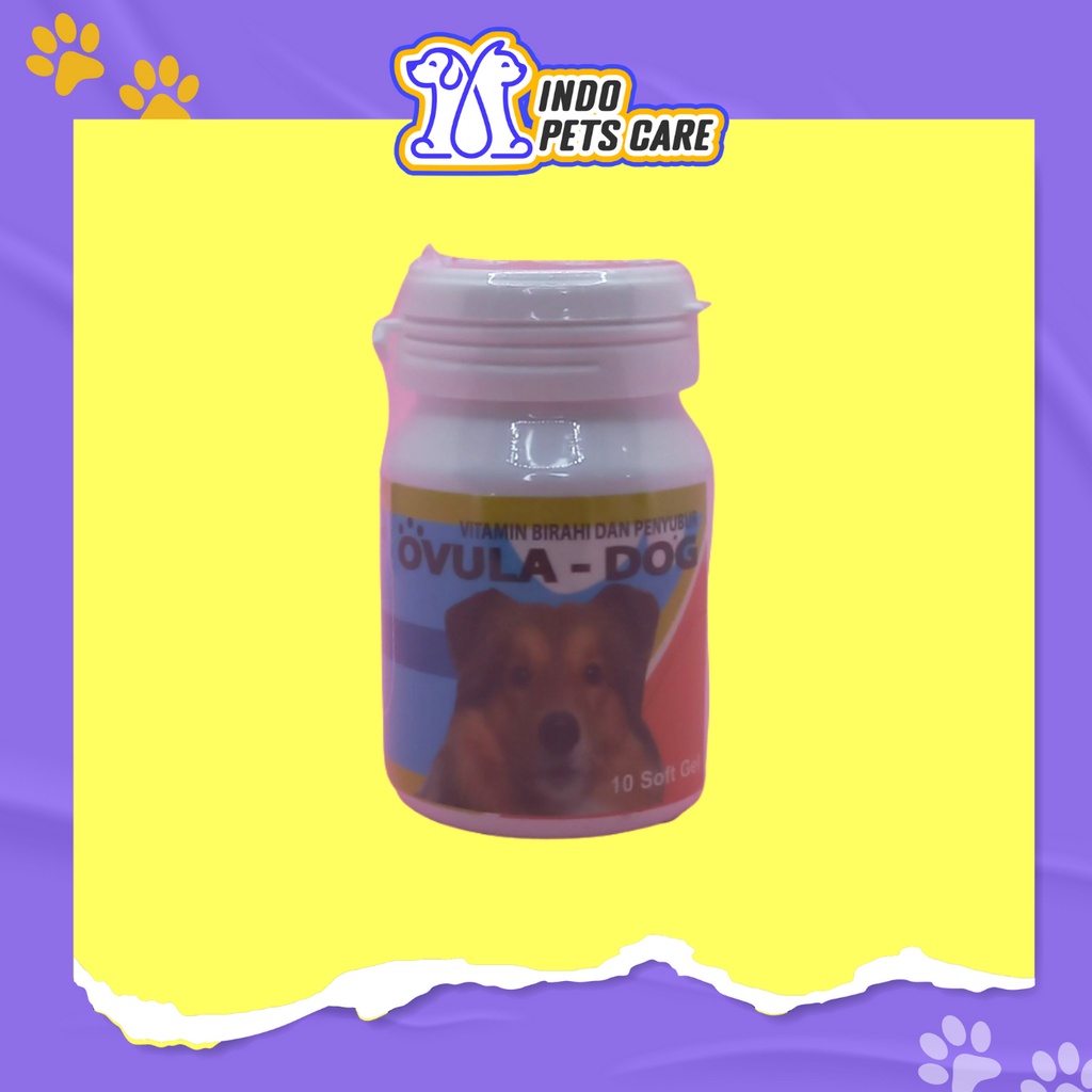 OBAT KESUBURAN ANJING - OVULA DOG SOFTGEL MENINGKATKAN BIRAHI STAMINA MENYUBURKAN ANJING CEPAT KAWIN