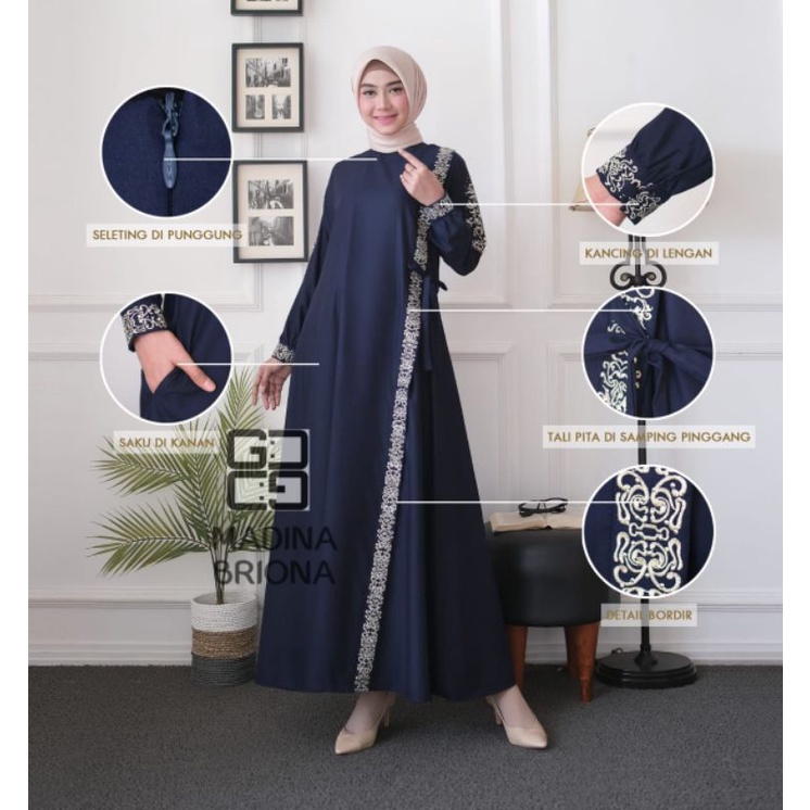 GAMIS MADINA BRIONA//GAMIS KATUN TOYOBO//GAMIS MADINA ORI GUZEL