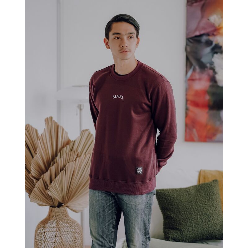 Crewneck Salviohexia Crewneck Slvhx Crewneck Maroon