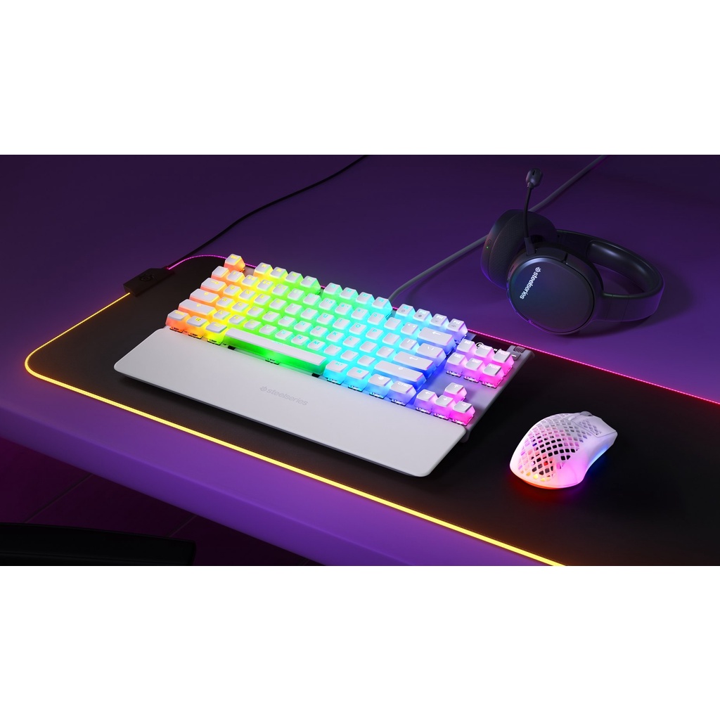 Steelseries Apex 7 TKL Ghost Edition - Mechanical Gaming Keyboard