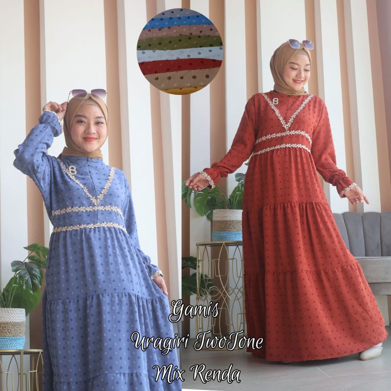 [COD]  gamis uragiri cringkle GAMIS BEST SELLER