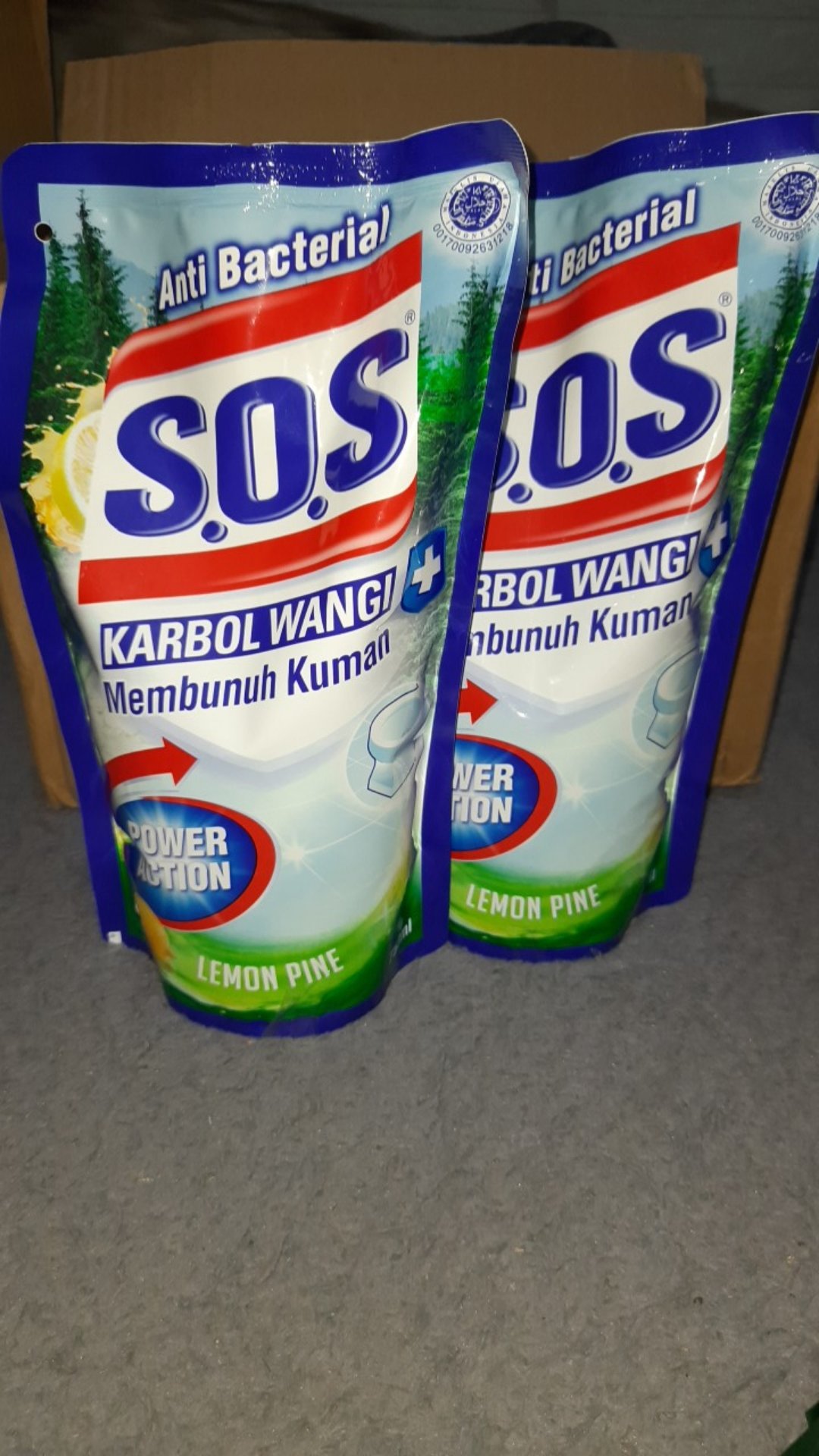 Sos Cairan Pembersih Karbol Refill [750 Ml]/2pcs