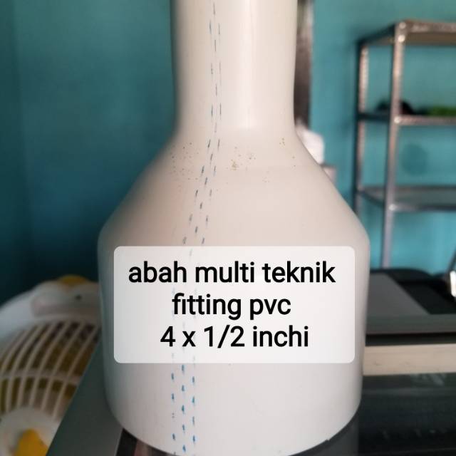 Reducer 4 x 1/2 inchi 4 x setengah inchi 4 x 0.5 inchi