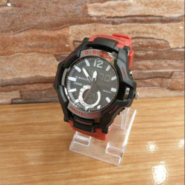 Murah  BAYAT DI TEMPAT Jam Tangan Pria CASIO G-SHOCK GRB 100 KEPALA BESI METAL TALI WARNA MURAH