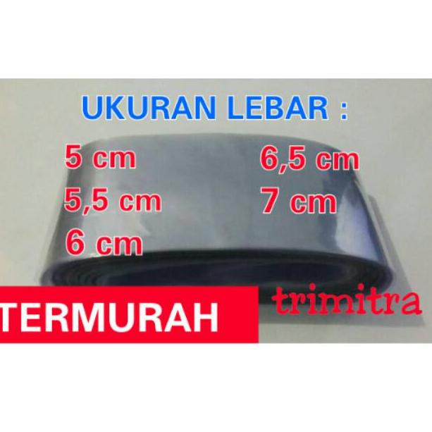 

aaw⭐99 Plastik Segel Shrink Film Bening Transparan Ukuran 4 - 7,5 cm ,.,.,.,.,.,