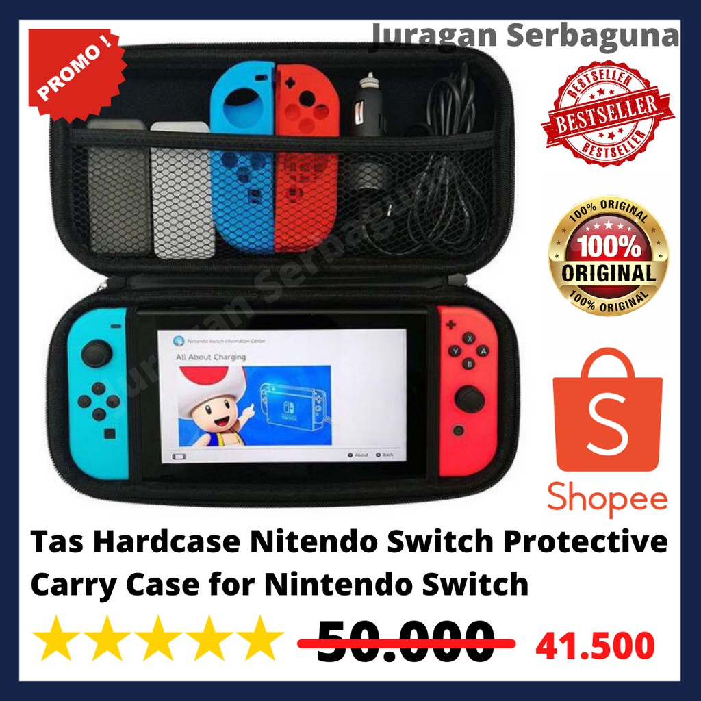 Tas Hardcase Nitendo Switch Protective Carry Case for Nintendo Switch