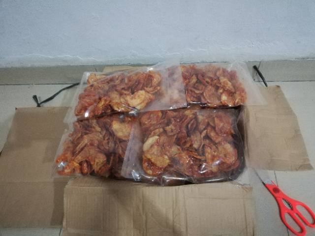 snack emping, opak ,kentang homemade 250gr