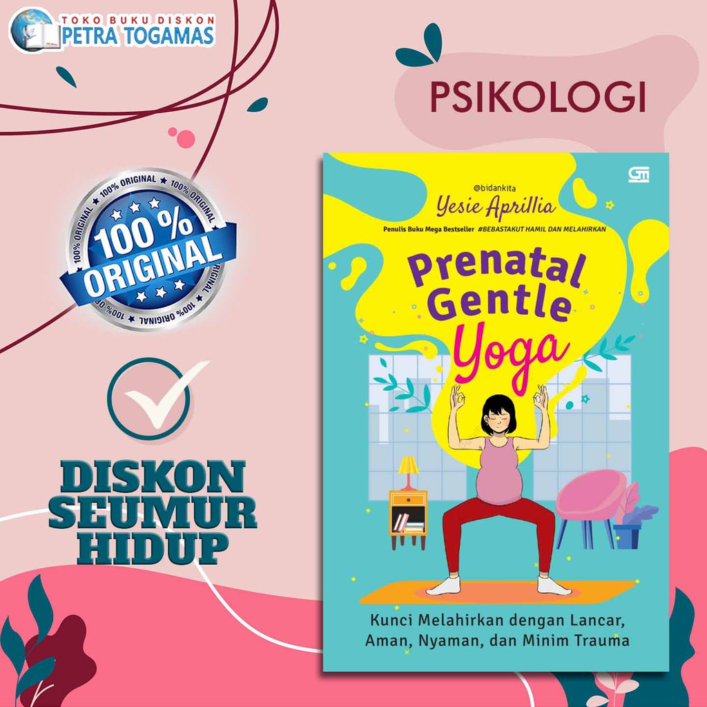 BUKU PRENATAL GENTLE YOGA  by YESIE APRILLIA