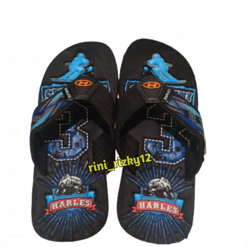 sandal harles anak Motif