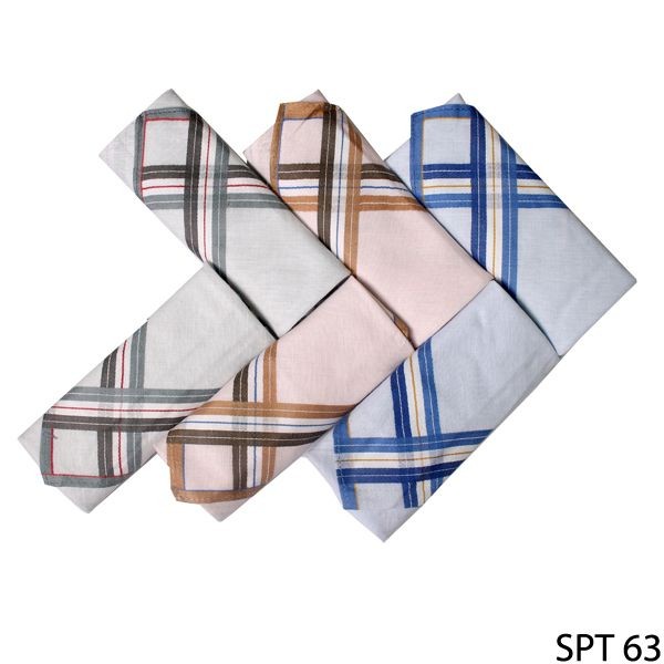 Sapu Tangan Katun Cantik Isi 6Pcs Katun Multi Color – SPT 63