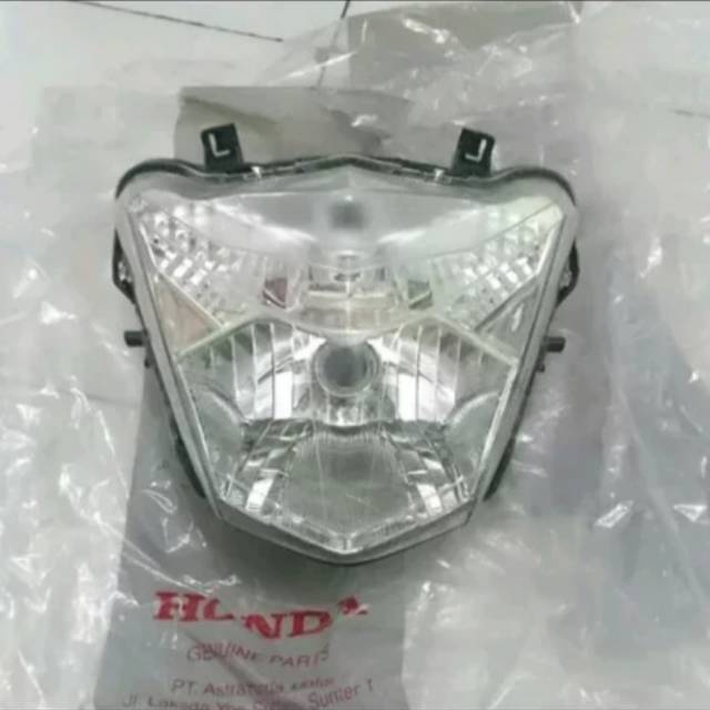 Lampu reflektor depan beat fi esp new original honda 2016 2017