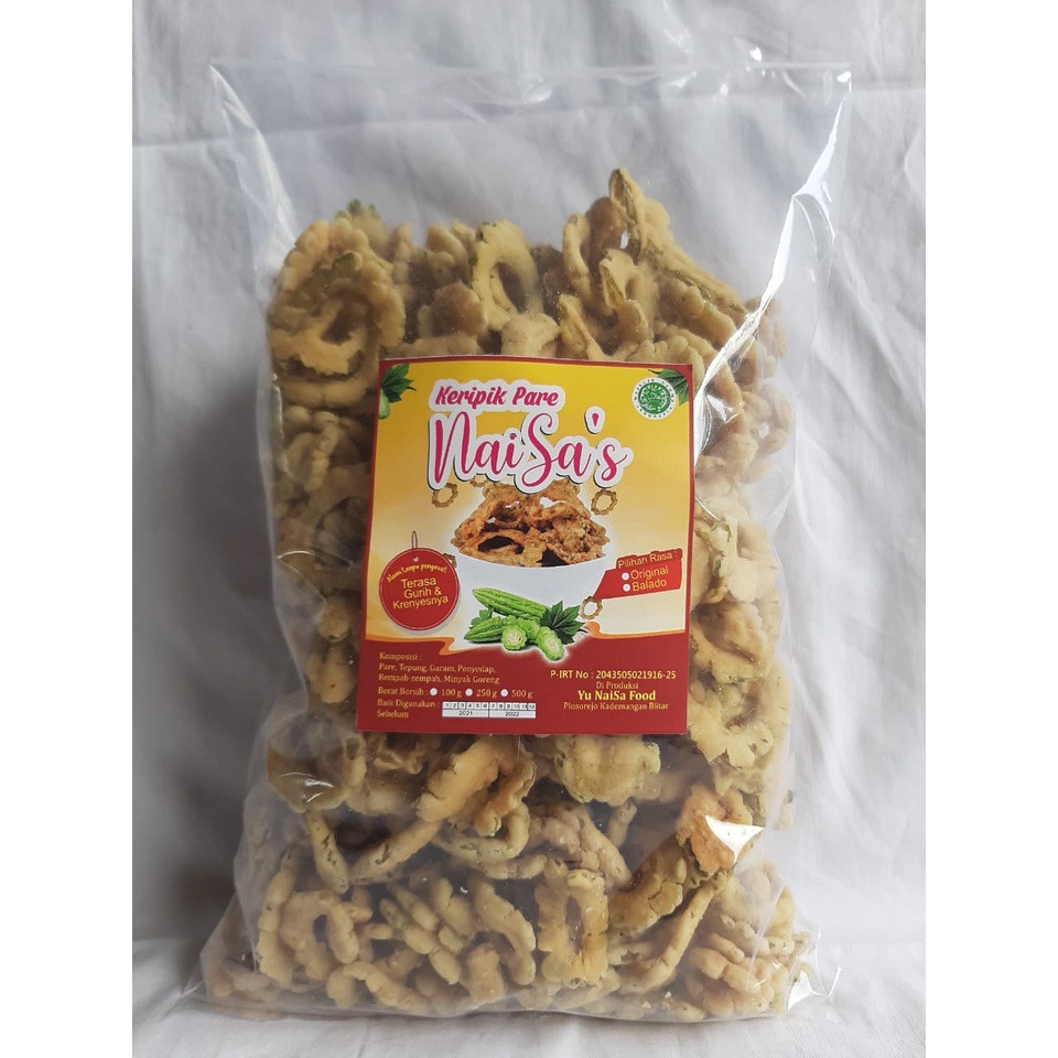 

Keripik pare Camilan Pare crispy enak gurih &Nagihi