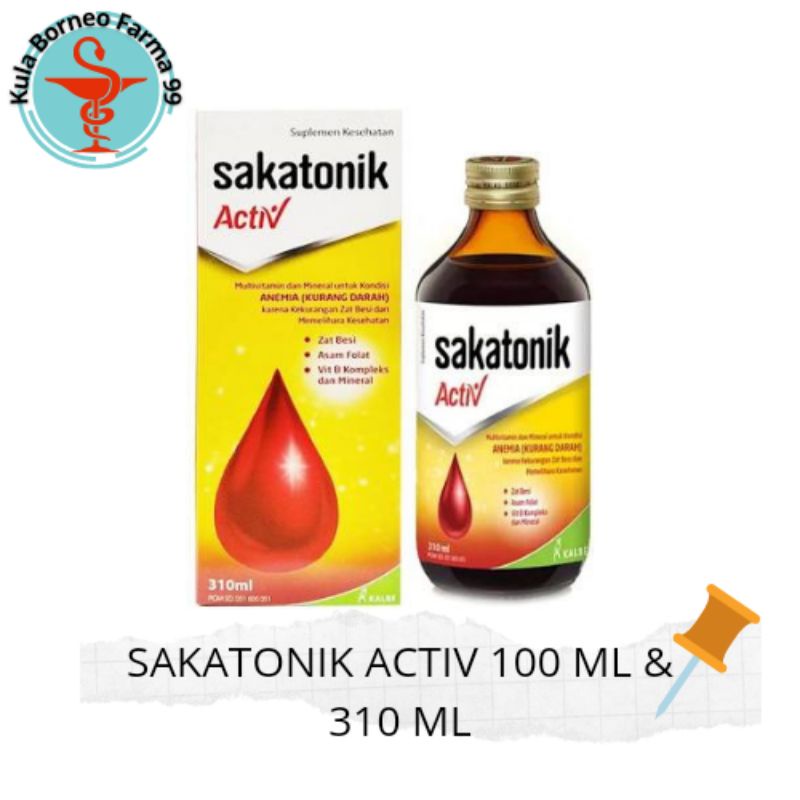 Sakatonik Activ 100 ml &amp; 310 ml