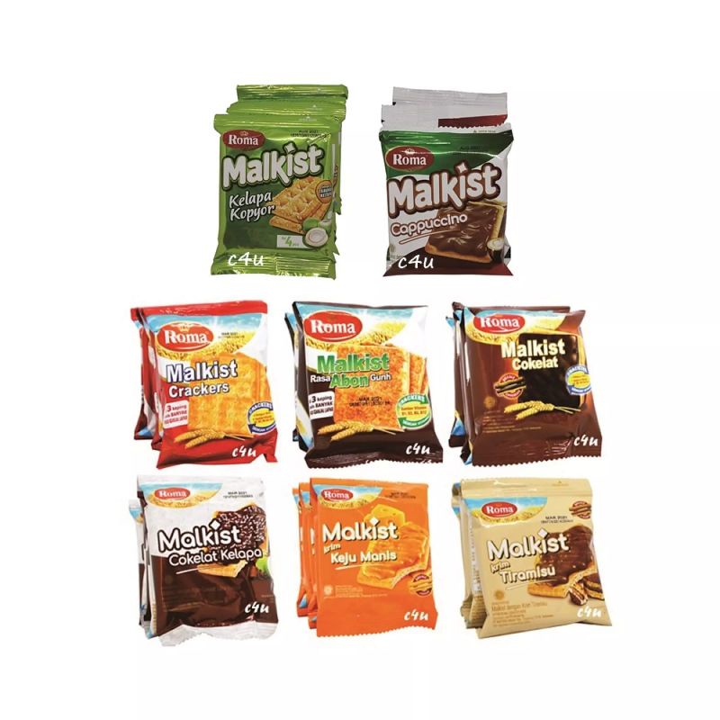 

ROMA MALKIST COKELAT KELAPA KOPYOR KEJU MANIS CRACKERS ABON RENCENG