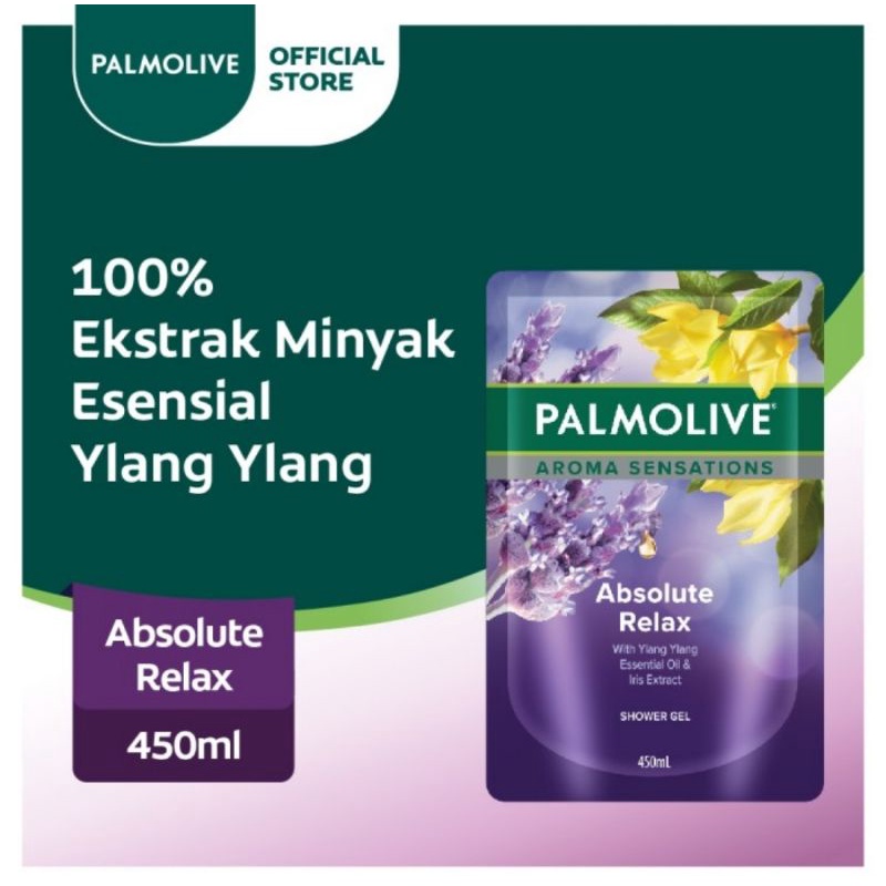 Palmolive Sabun Mandi Aroma Sensations Refill Pouch 450 ml