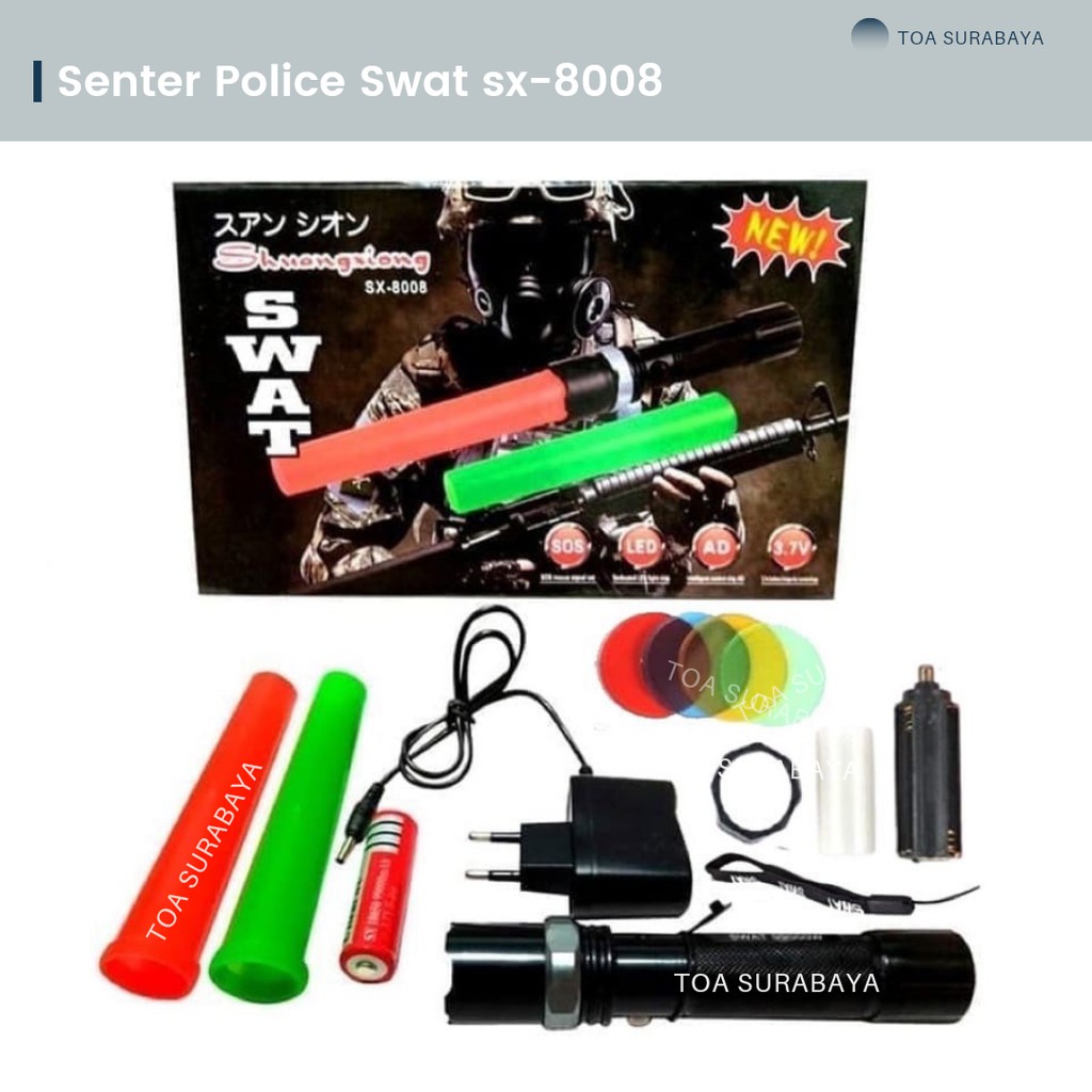 Senter SWAT Police SX-8008 Se7en