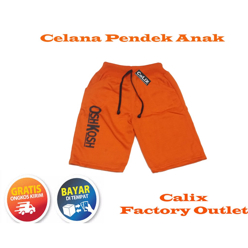 Celana Pendek Anak Bahan Fleece Celana Sport