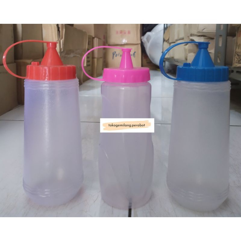 Botol Kecap/ Botol Saos Plastik 500ml