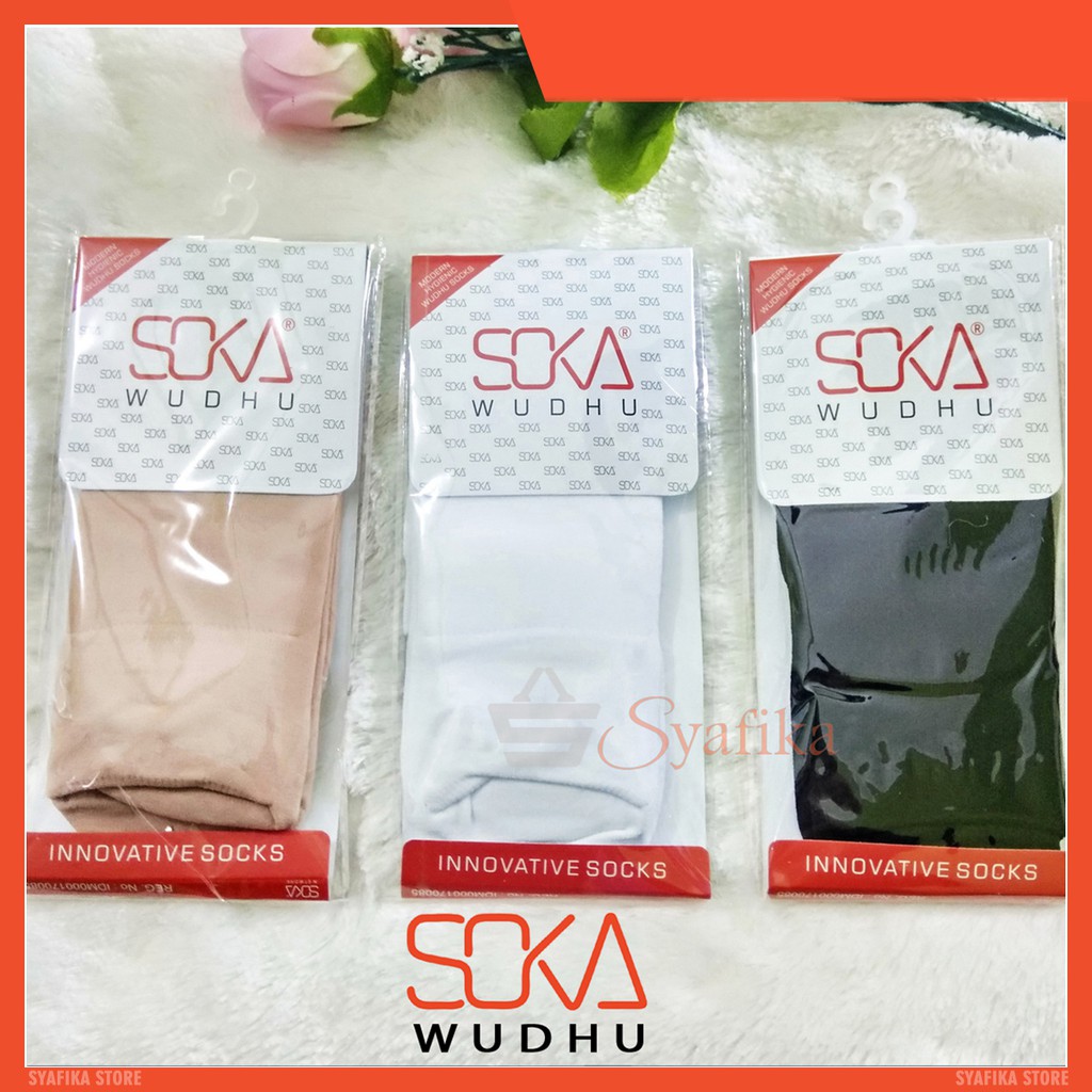 KAOS KAKI SOKA WUDHU UKURAN STANDARD 3 VARIASI WARNA HITAM KAOS KAKI SOKA WUDHU UKURAN STANDARD 3 VARIASI WARNA HITAM
