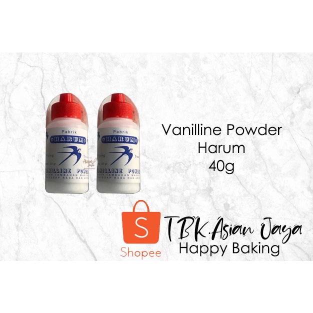 

Vanili Bubuk/ Vanillin Harum 40g