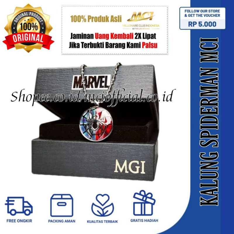 ⭐⭐⭐⭐⭐ KALUNG MARVEL * KALUNG MCI * KALUNG SPIDERMAN MCI * KALUNG LIONTIN MCI * KALUNG GERMANIUM MCI