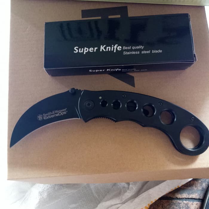 Promo pisau karambit smith wesson