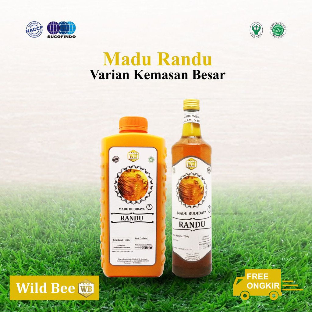 

Madu Randu / Lebah Apis Melifera - Garansi Murni & Asli 100% - Wild Bee