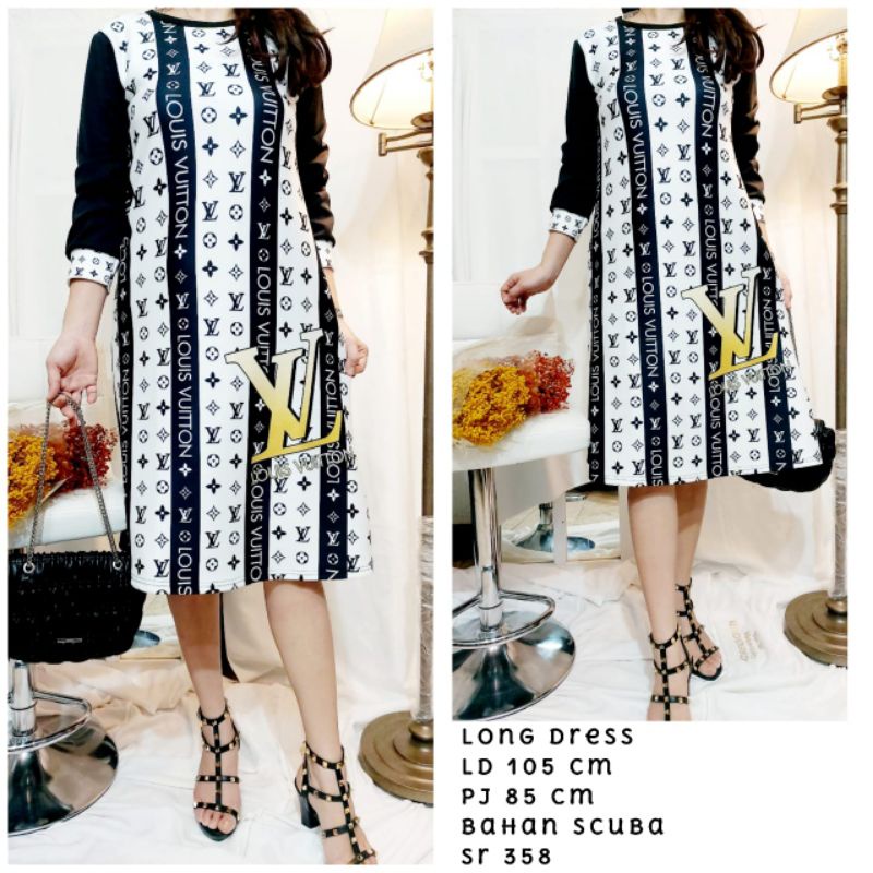 Long dress import wanita || Tunik Import Wanita