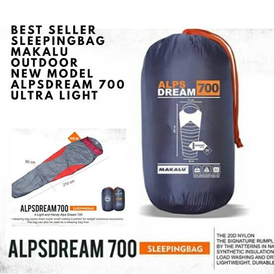 SLEEPING BAG MAKALU ALPS DREAM 400 700 ULTRALIGHT | ALPINE LITE 1000 1200 | SB MAKALU OUTDOOR ALPSDR