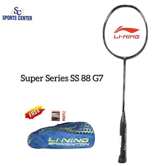 Promo NEW  Raket Badminton Lining Super Series SS 88 G7 / SS88 Gen7 Black Berkualitas