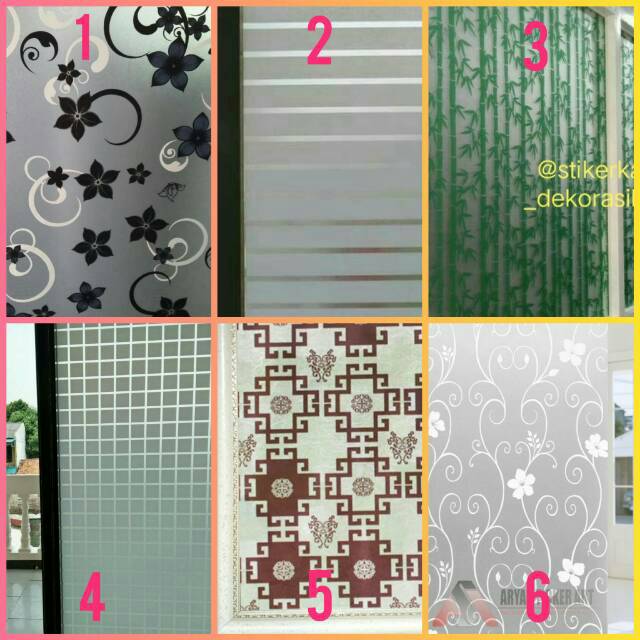 STICKER KACA  STIKER KACA Shopee  Indonesia