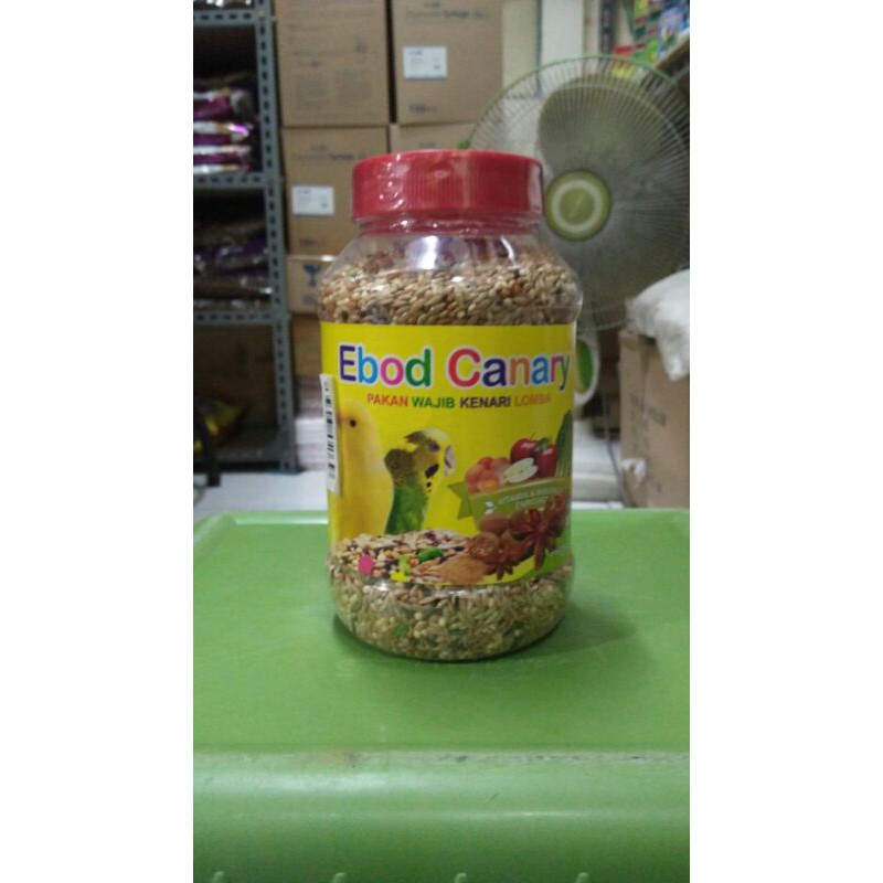 Pakan Burung Kenari Ebod Canary Kemasan Botol