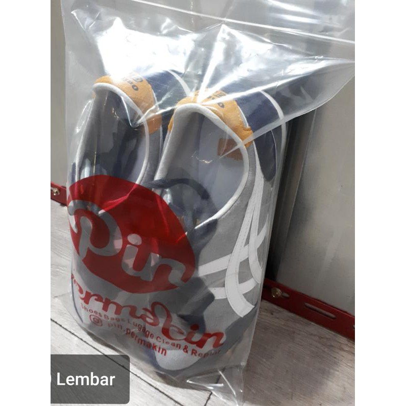 Plastik Laundry Sepatu ukuran 25 - 100 Lembar - Ziplock Plong ♢