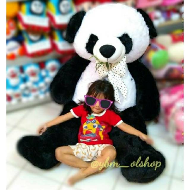 Boneka Panda Jumbo 1,3 Meter