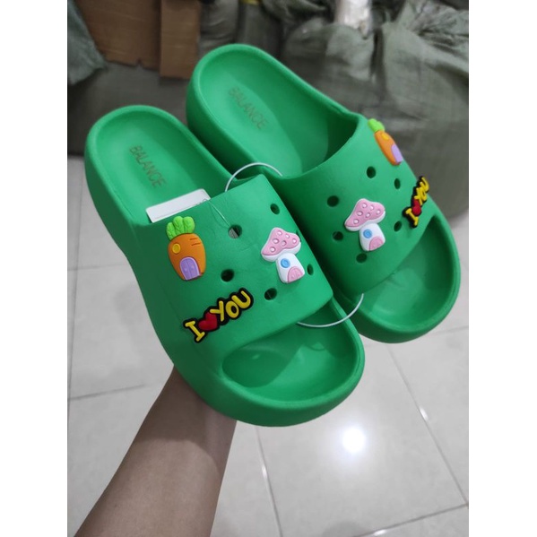 Sandal Selop Wedges Candy Sandal Viral Tiktok Para Artis 7002 Sandal Fuji