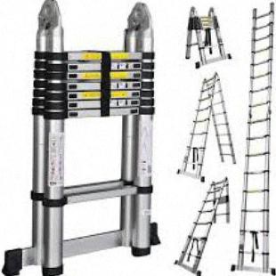 JUAL Tangga Double Teleskopik 2.5 + 2.5 = 5 Meter Telescopic Multipurpose